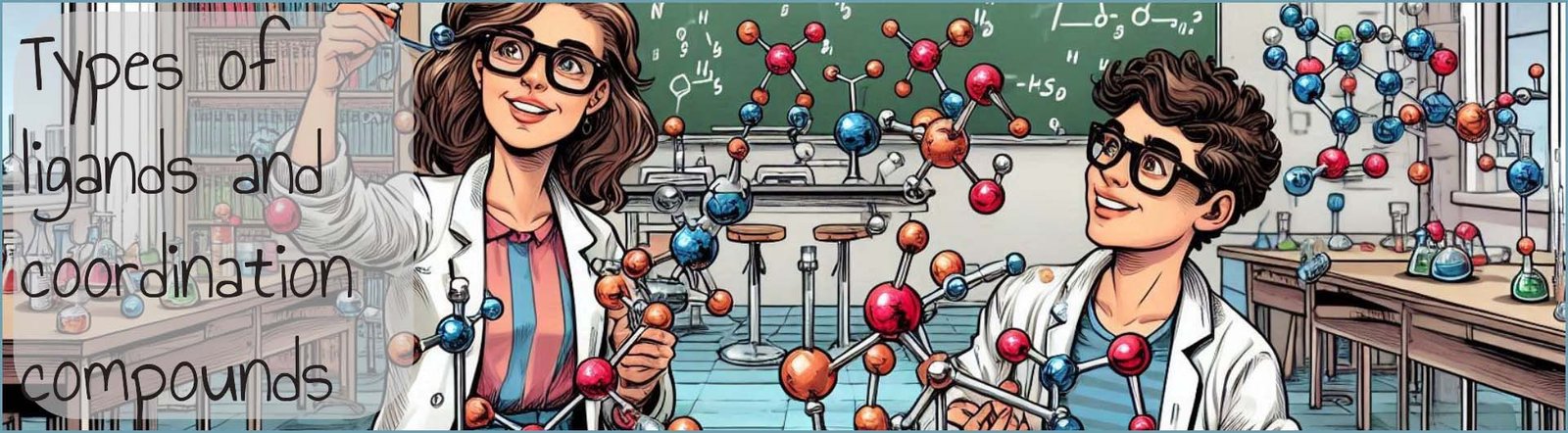 Coordination compounds or complexes header image.